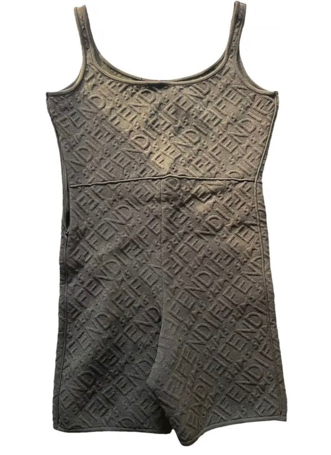 Jumpsuit negro Fendi x Skims talla S/M