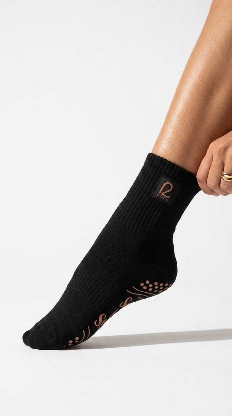 medias antideslizantes con grip