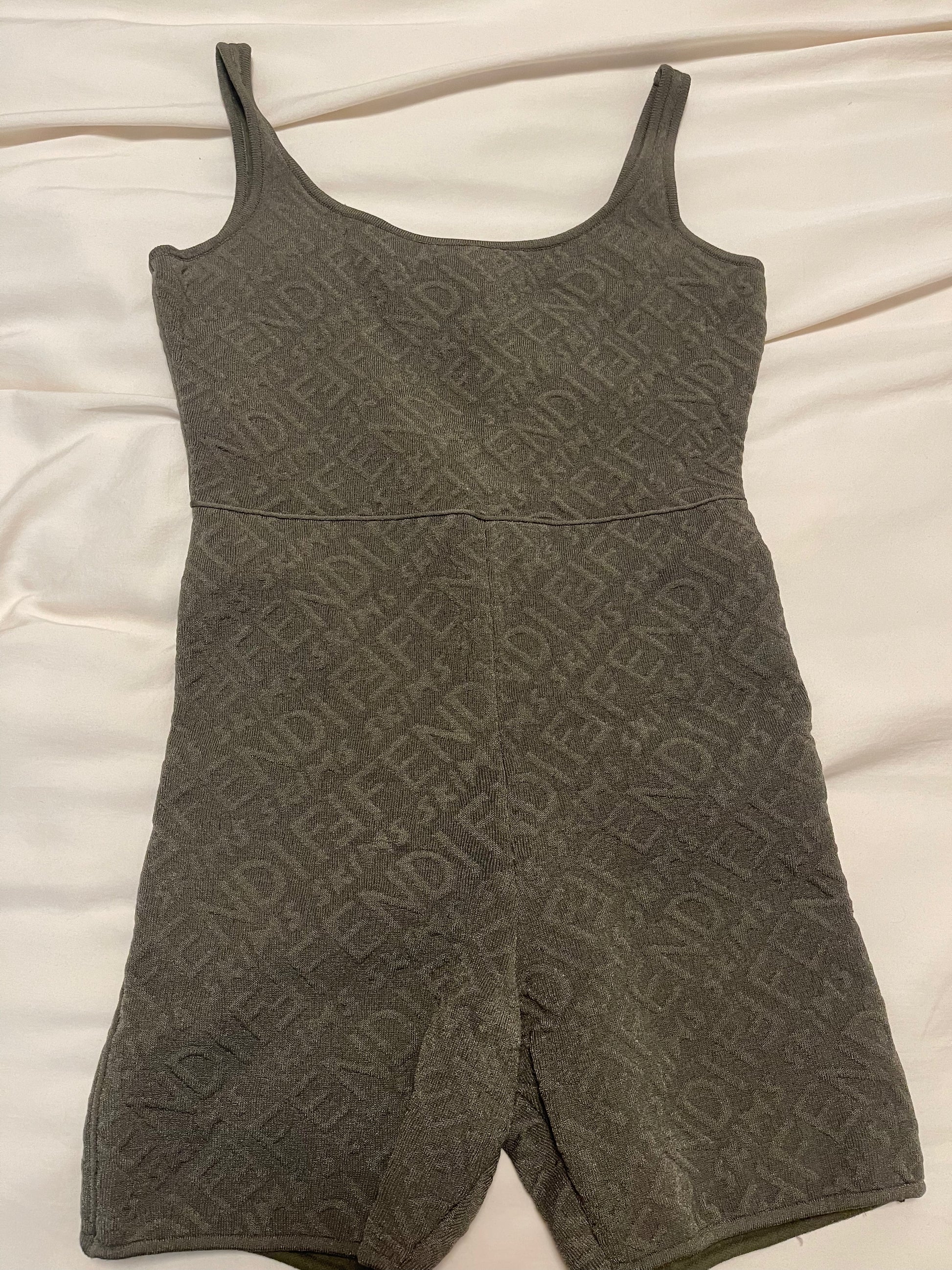 Jumpsuit negro Fendi x Skims talla S/M
