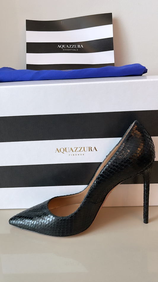 Sandalias Aquazzura Purist negras talla 37