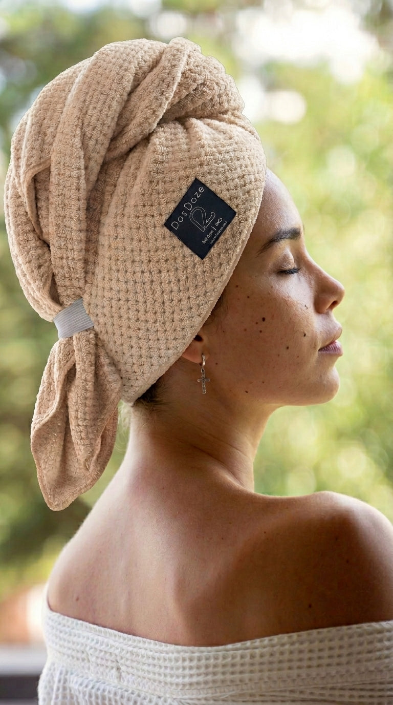 toalla microfibra para el pelo