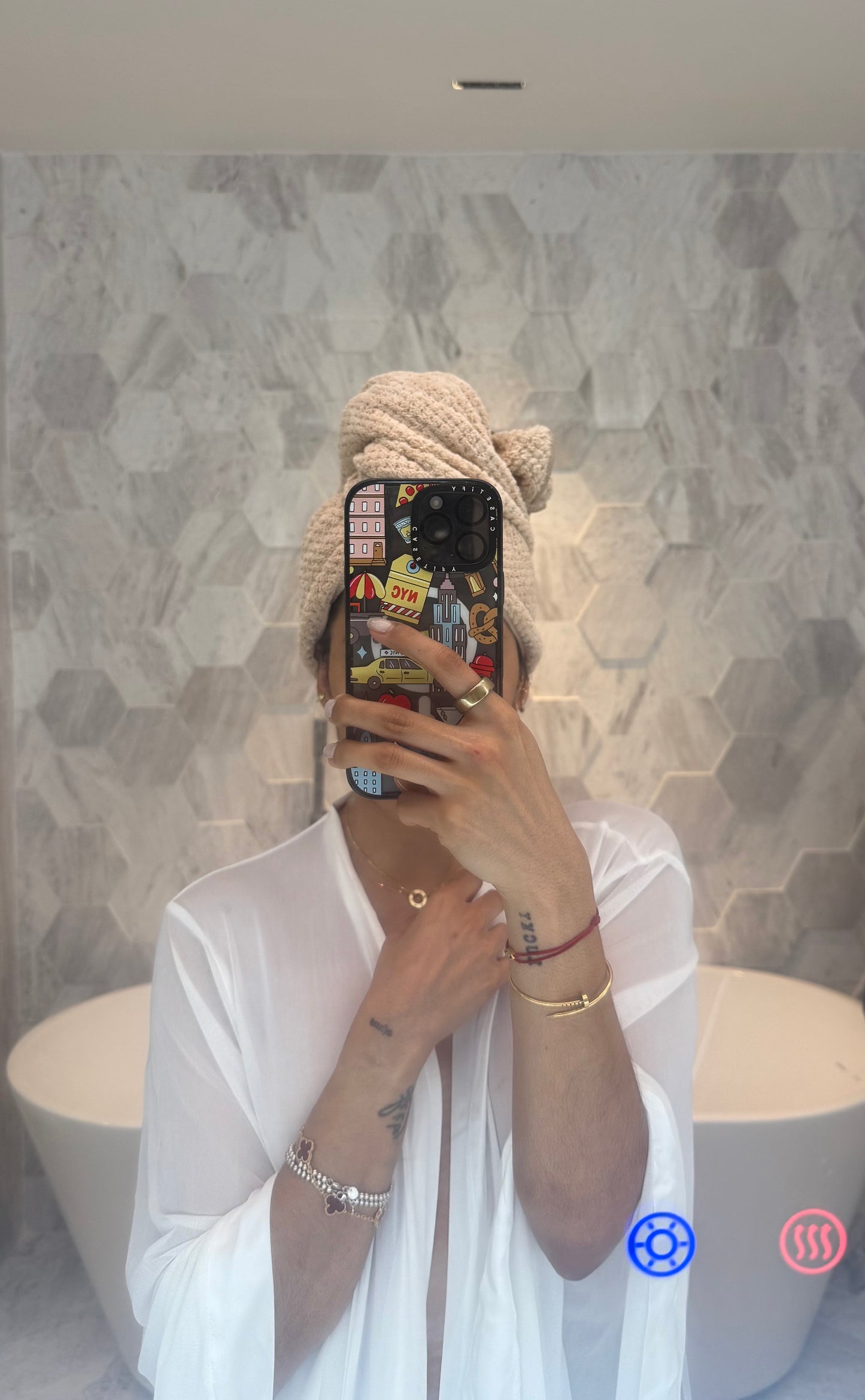 Toalla de microfibra para secar el pelo