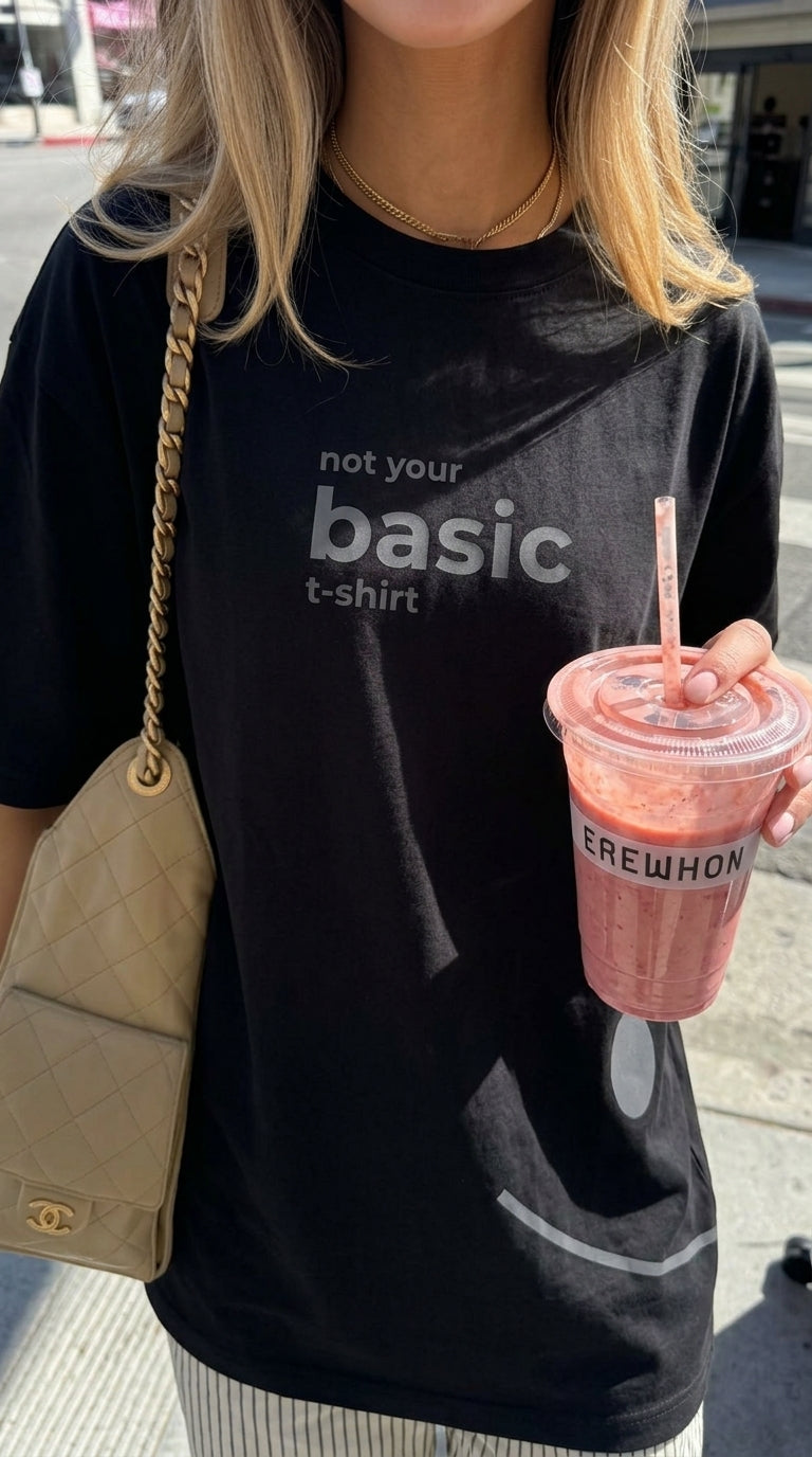 tshirt negra basica